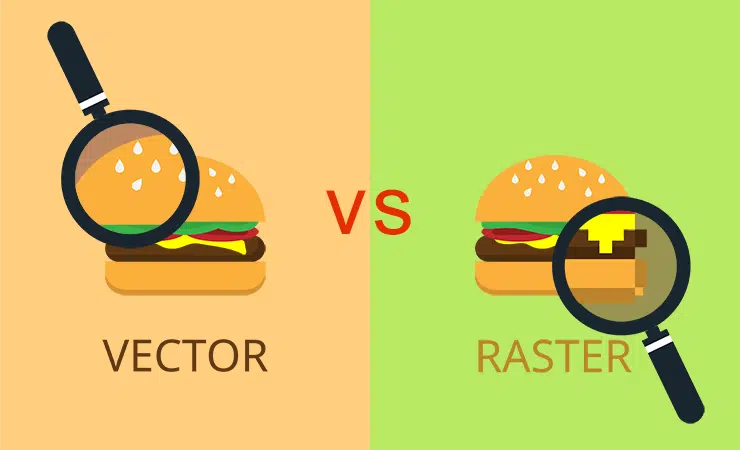 Raster vs Vector example